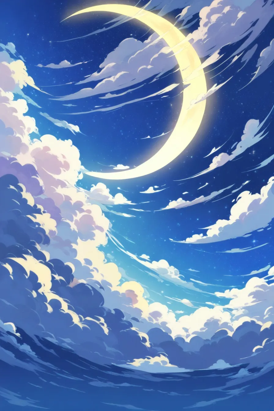 A dreamy night sky
